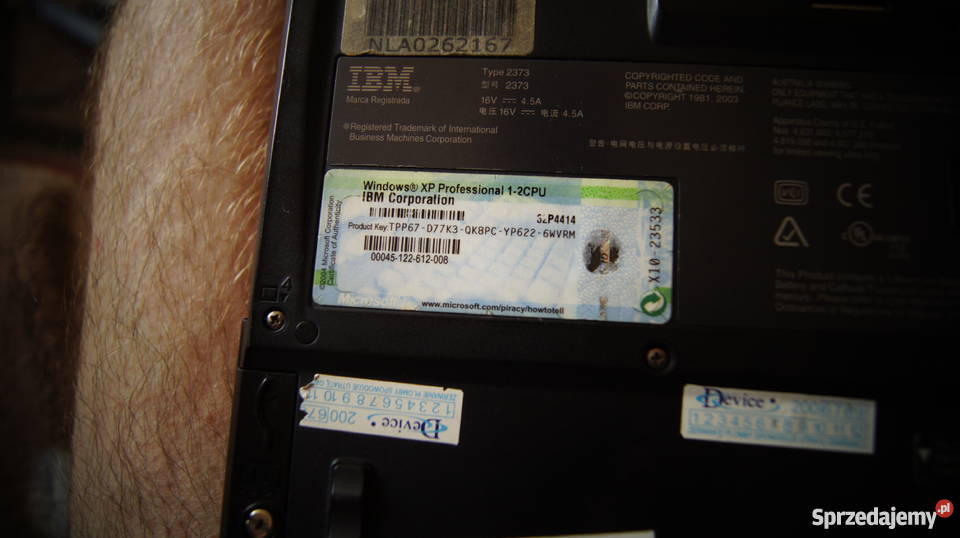 Notebook IBMLenovo ThinkPad T41 Bydgoszcz