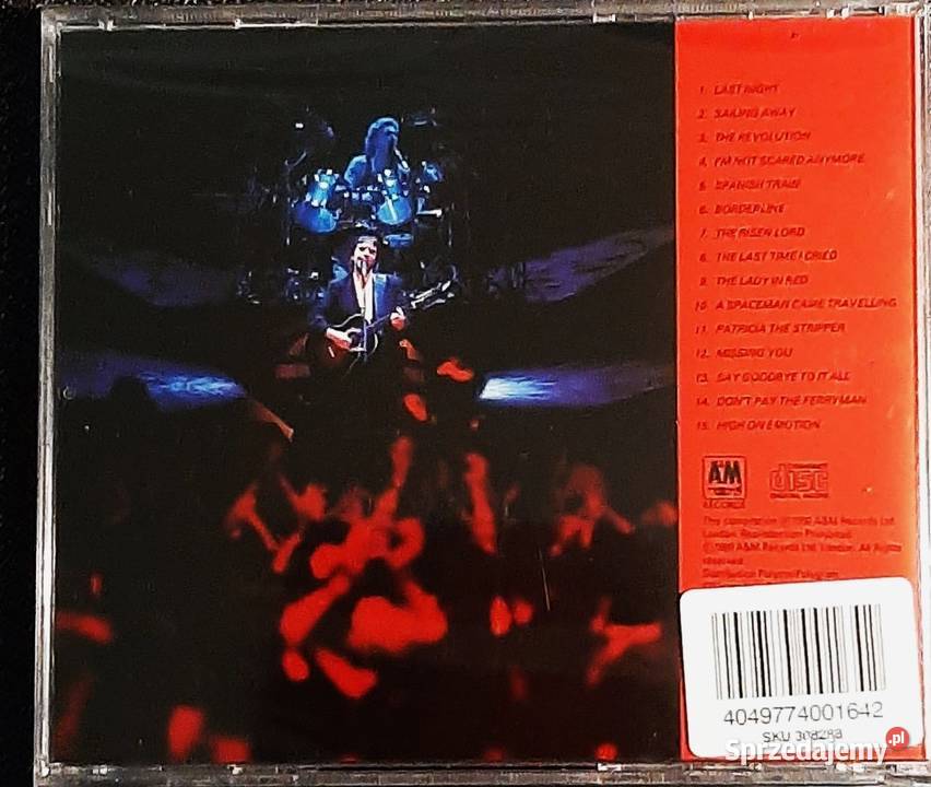 Znakomity Album CD CHRIS de BURGH Album Live Katowice sprzedam