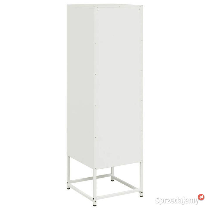 Szafka biała 36x39x123 stal WM846529 Warszawa