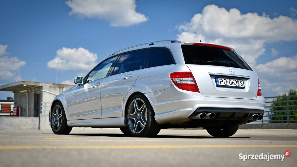 Mercedes C63 AMG S204 P30 Polski Salon 2 Warszawa sprzedam