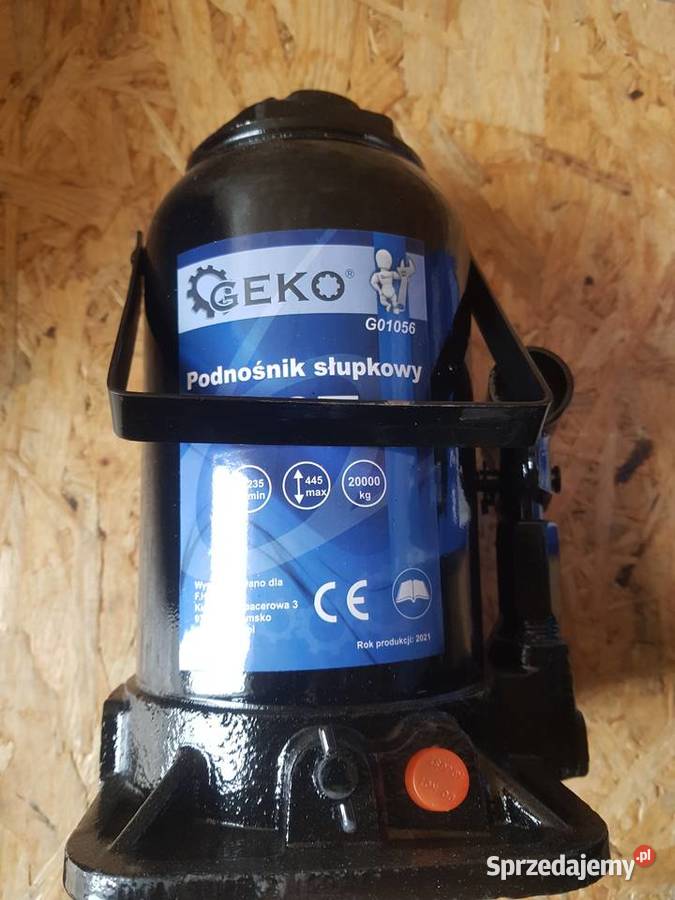 PODNOŚNIK HYDRAULICZNY 20T SŁUPKOWY BUTELKOWY Głogowa