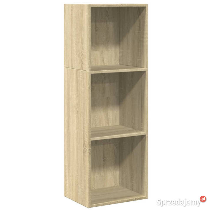 Regał na książki dąb sonoma 40x30x114 WM857869 mazowieckie Warszawa