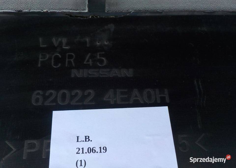 ZDERZAK PRZEDNI PRZÓD NISSAN QASHQAI II J11 1417