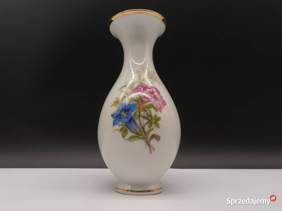 Elegancki Wazon Porcelanowy Waldershof Bavaria Raszków