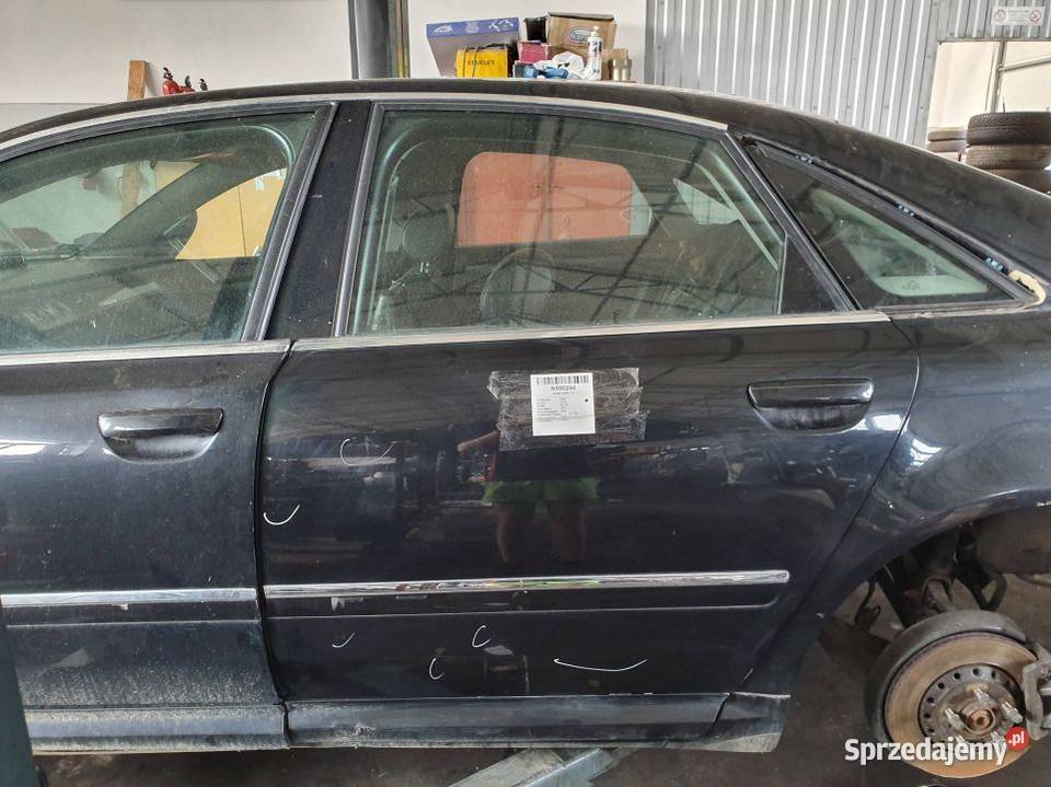 DRZWI LEWE TYŁ AUDI A8 D3 LZ9W Lipno