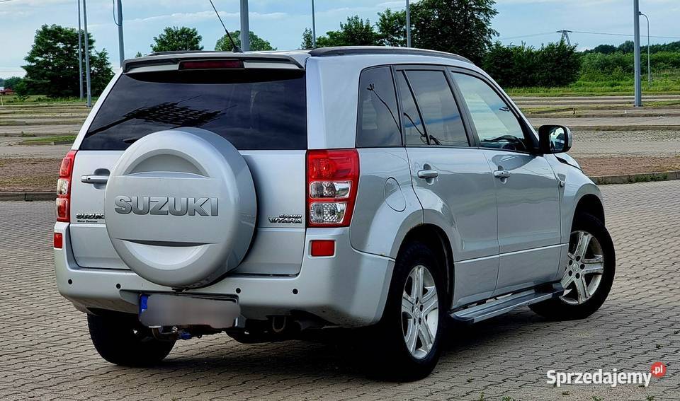Suzuki Grand Vitara 4x4 wersja deluxe 2007r relingi dachowe Siedlce sprzedam