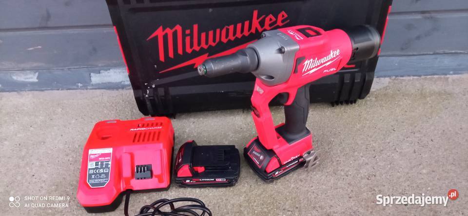 Nitownica akumulatorowa MILWAUKEE 18v 2x2Ah Inowrocław sprzedam