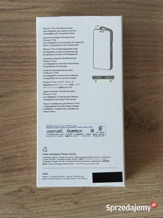 iPhone 17 Pro TechWoven Case Warszawa