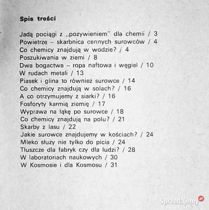 W tyglu chemii Aleksandra Sękowska Stefan lubelskie Chełm sprzedam