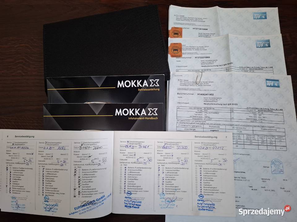 Opel Mokka X 14140Serwis Pawłów