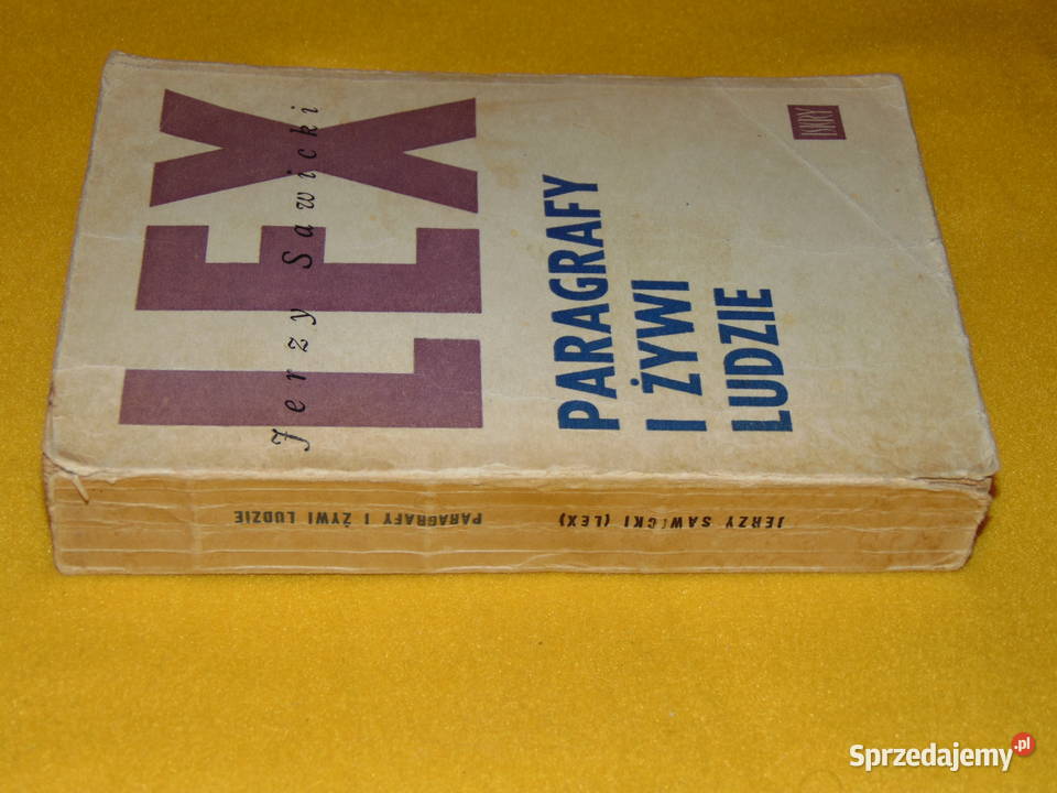 LEX paragrafy i żywi ludzie Jerzy Sawicki Lublin