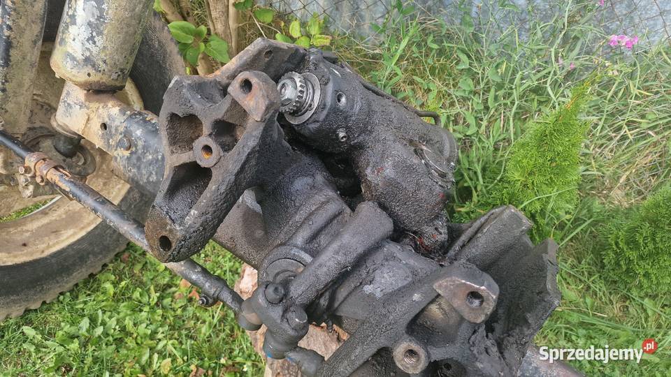 Przednia oś Ursus 385 miękka kompletna koła małopolskie