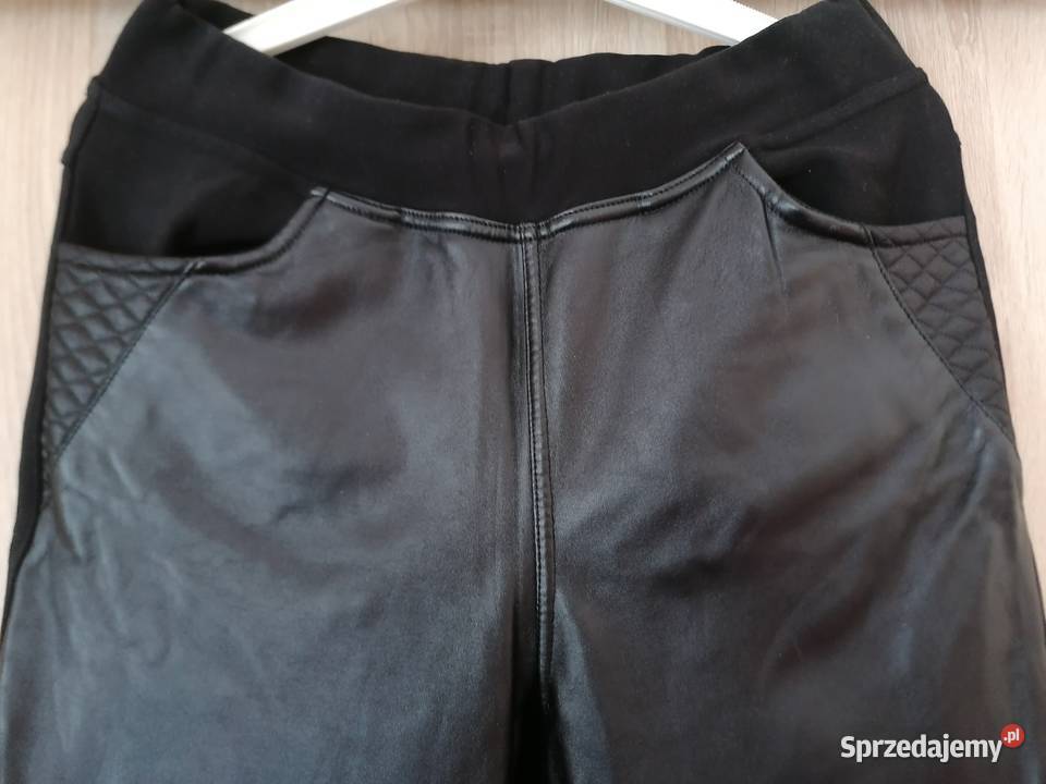 Leginsy ocieplane z metaliczną powłoką z jednej łódzkie Łódź