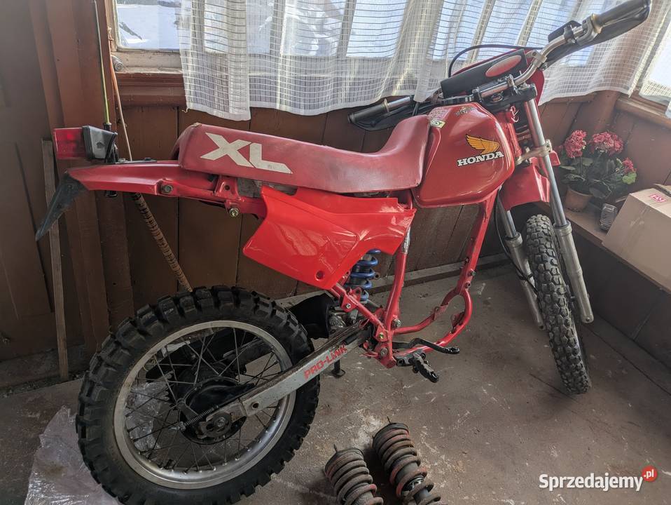 Honda XL 250 rama cross enduro Honda Motoryzacja lubelskie Lubartów