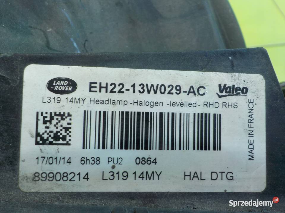 LAND ROVER DISCOVERY IV 4 0916 5D lampa prawa