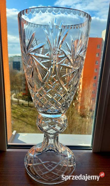 Wielki puchar kryształowy PRL Wrocław sprzedam