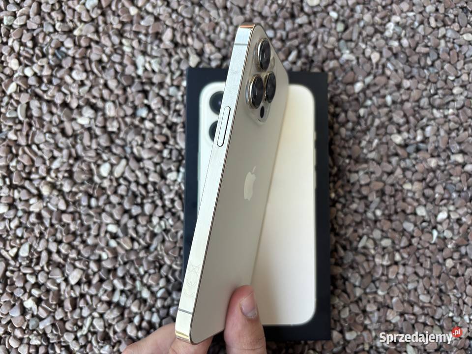 iPhone 13 PRO 128GB złoty stan idealny Łódź