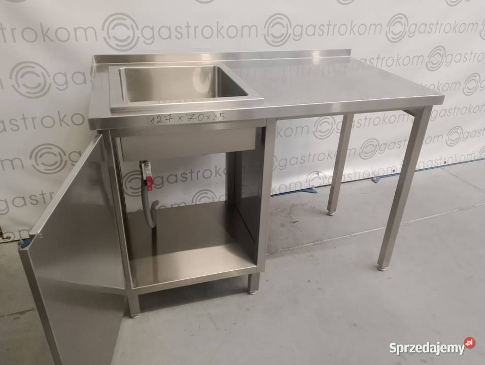 STÓŁ Z WANNA NEUTRALNĄ 127X70X85 Z SZAFKĄ Wrocław