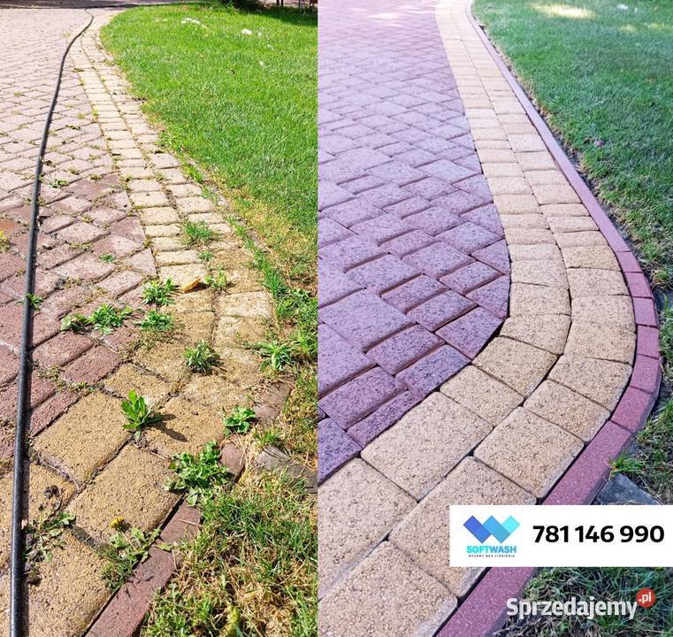 Miękkie Mycie Elewacji WAHOsoftwash Mycie Kostki Lublin