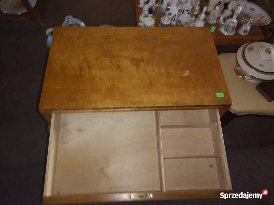 Niciak stolik z szufladką Brzoza Gdańsk