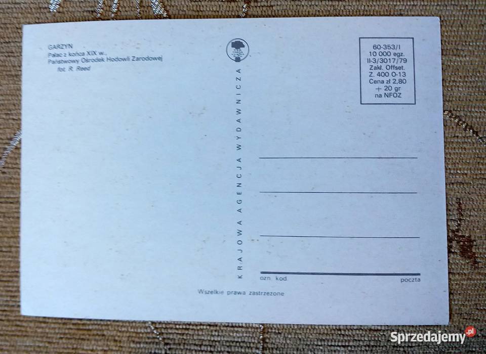 GARZYN WIDOK NA PAŁAC Z XIX WIEKU FOT REED Piszczac