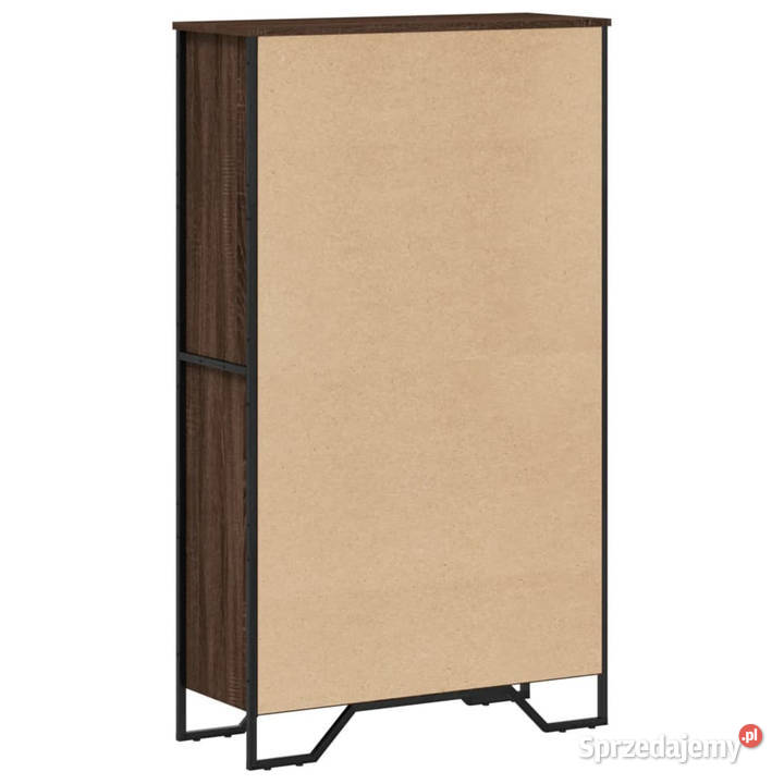 Regał brązowy dąb 80x31x1375 materiał mazowieckie Warszawa