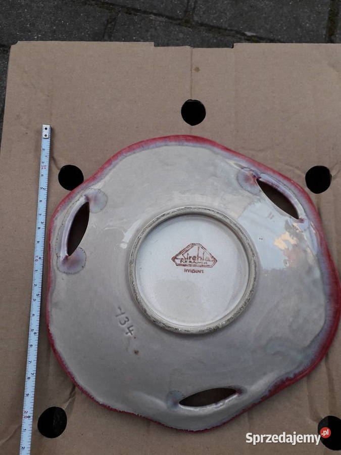 Oryginalna patera ceramiczna Strehla NRD Antyki, Sztuka, Kolekcje Warszawa