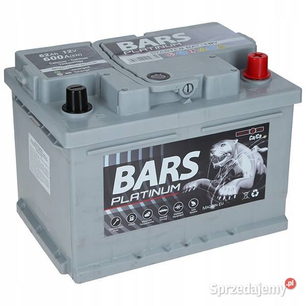 Akumulator Bars Platinum 12V 62Ah 600A EN P M osobowe Jelcz-Laskowice sprzedam