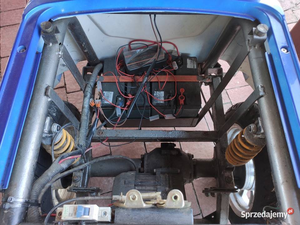 Pojazd trójkołowy elektryczny ZT 15 wózek podkarpackie Jarocin