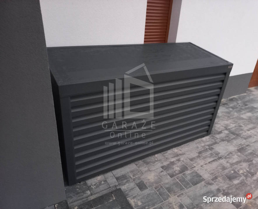 Osłona klimatyzatora pompy ciepła 180x40x120 śląskie Katowice
