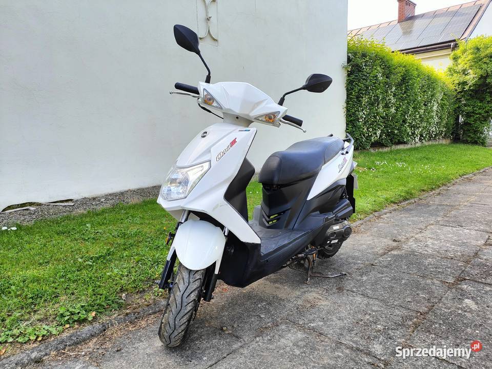 Skuter SYM ORBIT 50 4T100 Sprawny 2021R Niski nieuszkodzony Pilzno