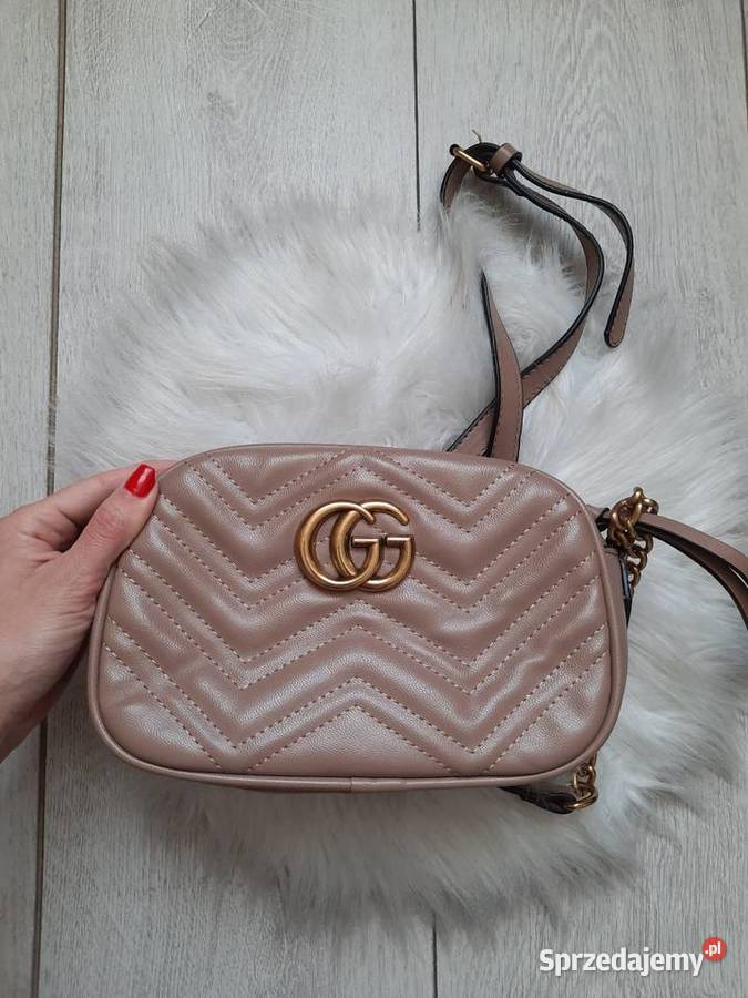 Beżowa Torebka GG Gucci Torby i torebki Szczecin