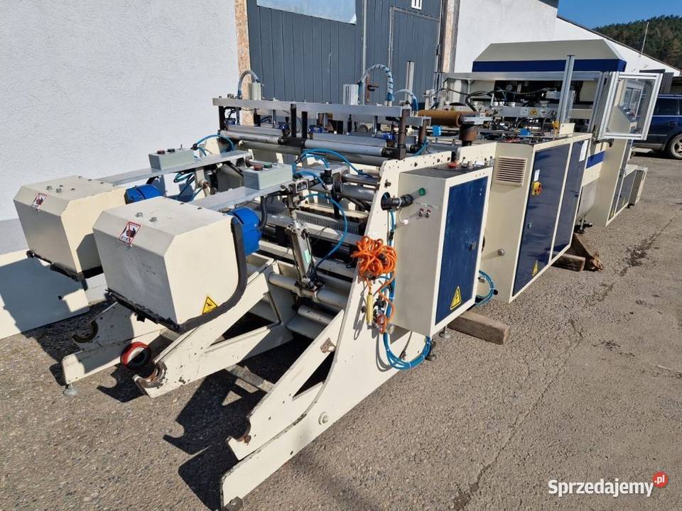 Maszyny do produkcji torebek foliowych COSMO Produkcja małopolskie Stary Sącz