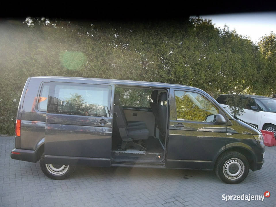 Volkswagen Transporter 9 osob Stan b klima elektrochrom. lusterko wst. Częstochowa
