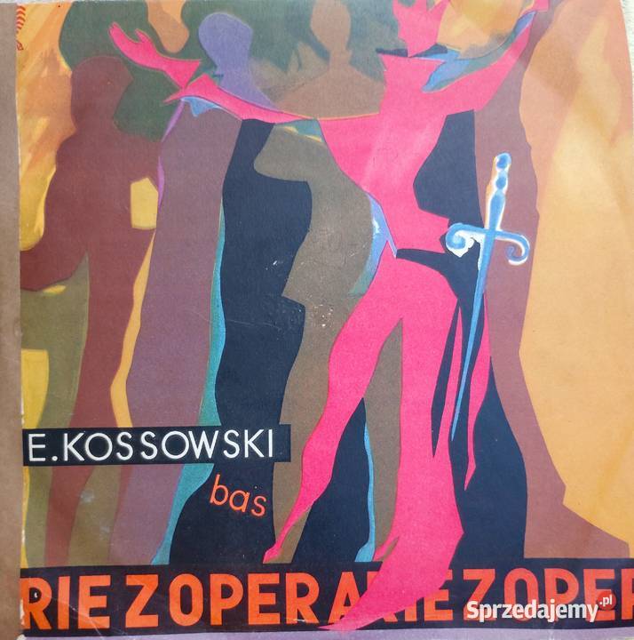 Edmund Kossowski bas polska płyta winylowa 10 25 Wronki sprzedam