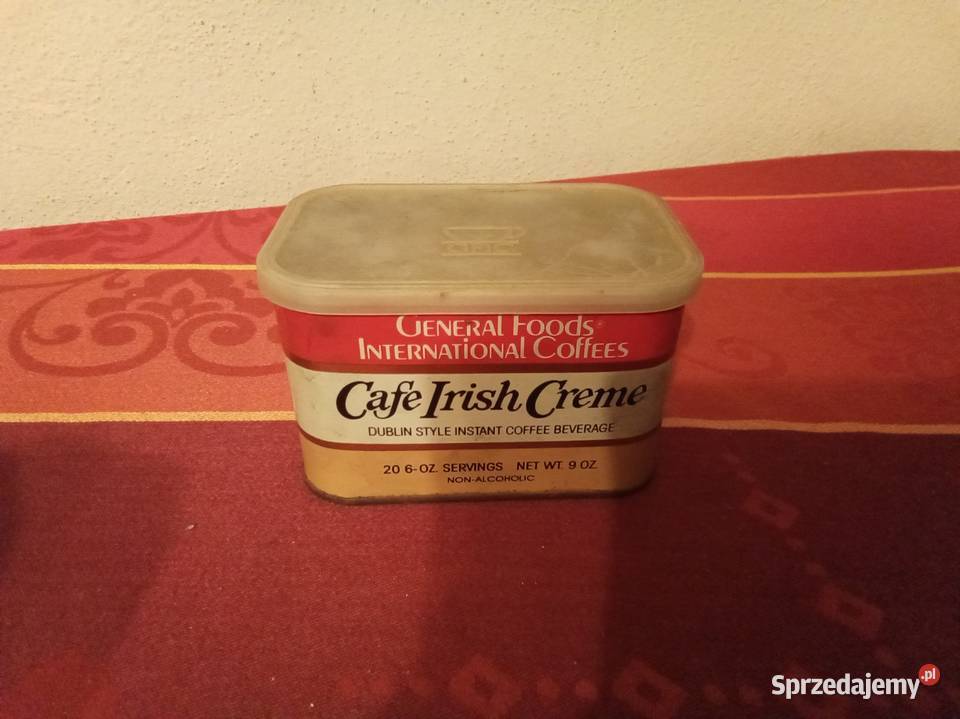 Cafe Irish creme puszka Warszawa sprzedam