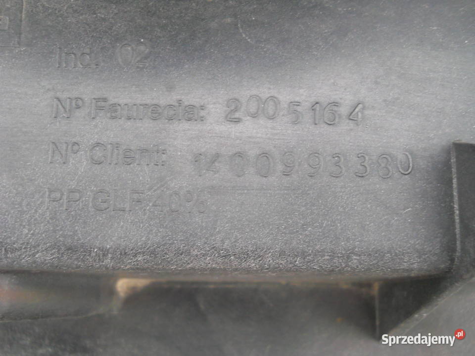 PEUGEOT 807 CITROEN C8 LIFT OBUDOWA WENTYLATORÓW Siechnice