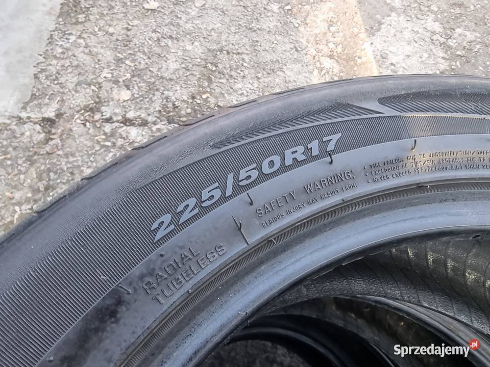 4x opony NEXEN NFera Ru1 22550r17 SUW lato małopolskie sprzedam