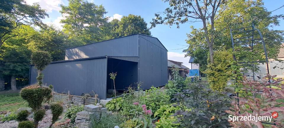 Garaż Blaszany MAGAZYN Garaże Blaszane Wiaty 30m2 Nysa