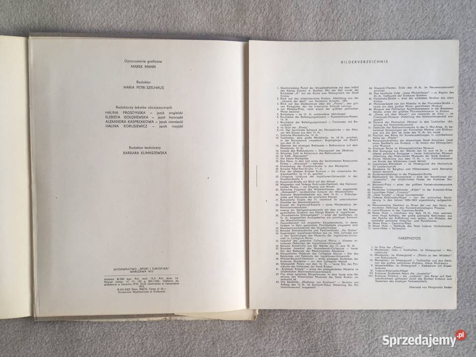 PRL Album Kraków Henryk Hermanowicz 1973 Kołobrzeg