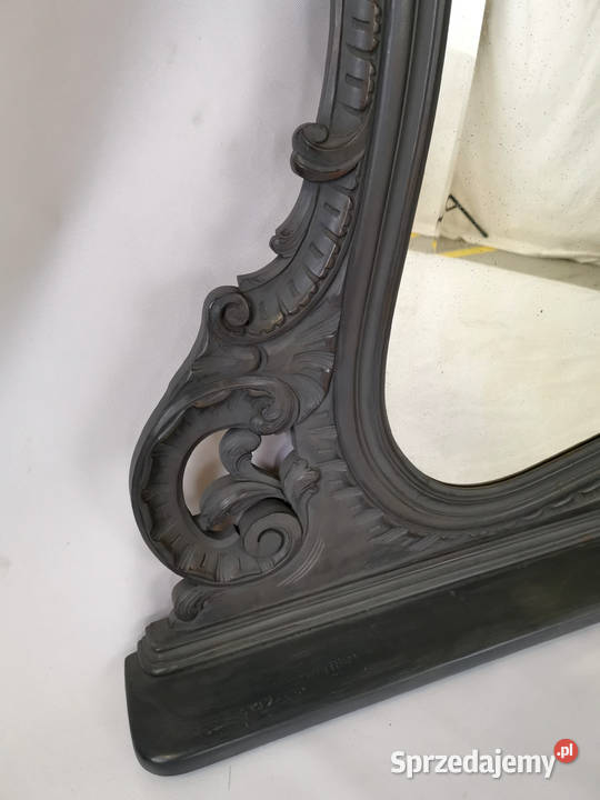 Lustro z półką rokoko do łazienki ludwik shabby Warszawa