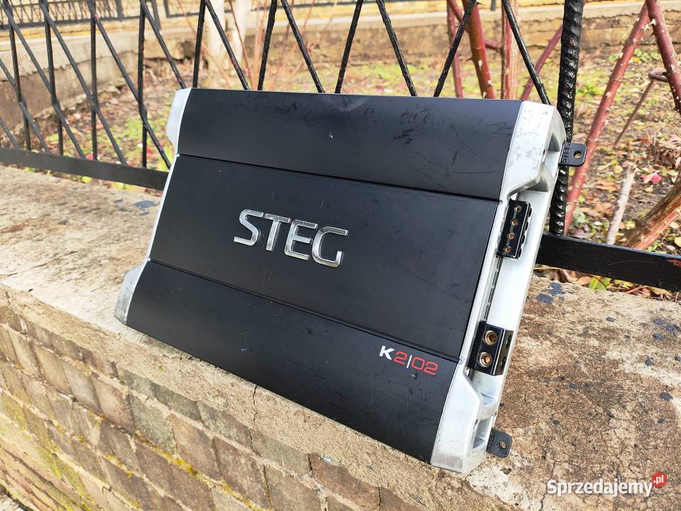 Wzmacniacz samochodowy 2 kanałowy Steg K202