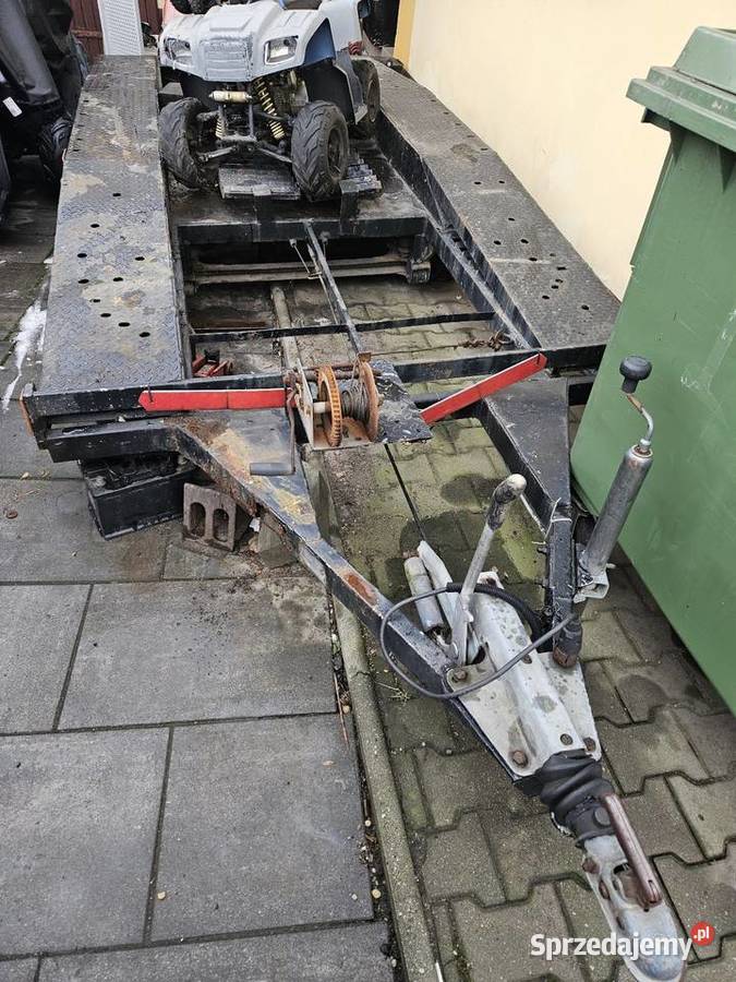 Przyczepa laweta 2 osiową Sam 2000 1500kg