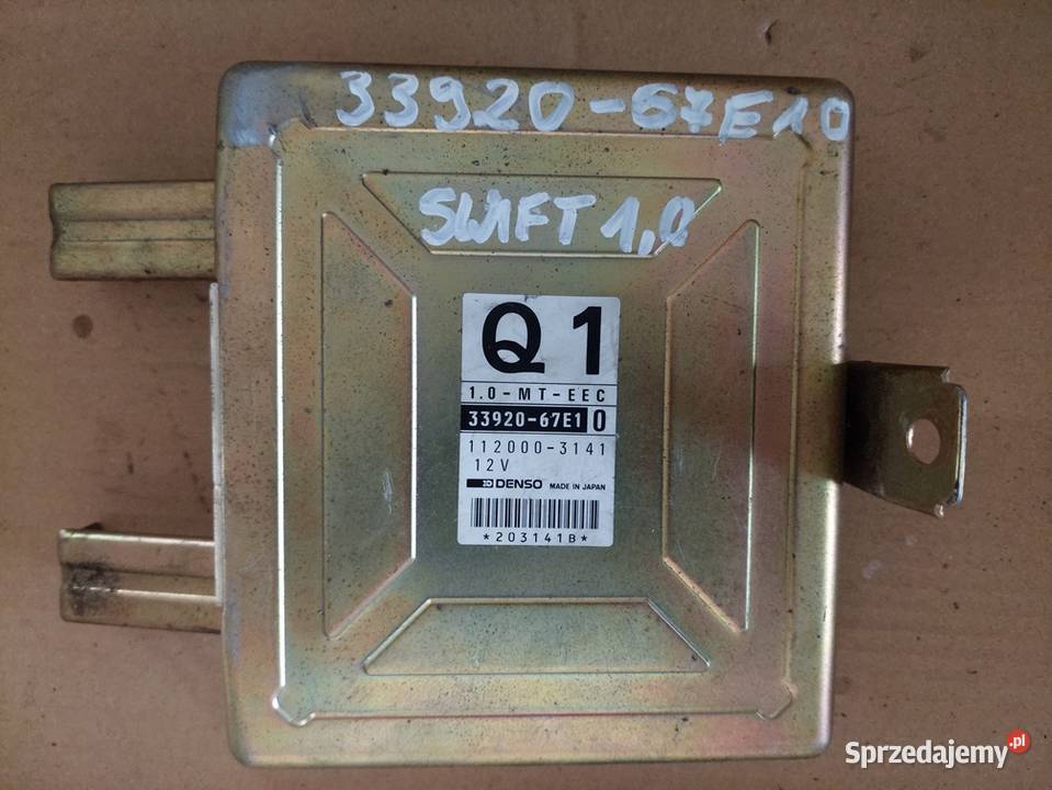 SUZUKI SWIFT komputer sterownik 3392067e10 Kielce