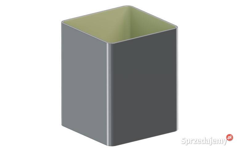 Krop PVC rura spustowa kwadratowa 80x80 3m Białystok sprzedam