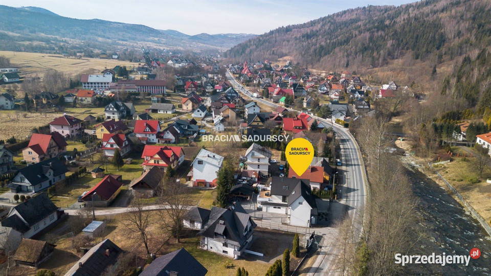 Dom wolnostojący Zawoja 4133m2 sprzedam
