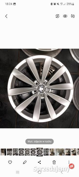 Felgi orginaly VW interlagos 19x8 et41 oc57 Wodzisław Śląski
