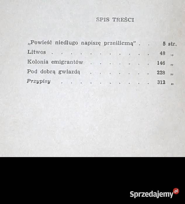 Powieść niedługo napiszę prześliczną Eugeniusz Pozostałe