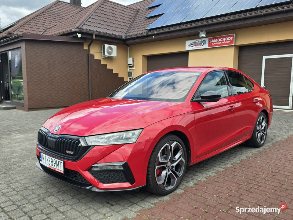 koda Octavia RS Pakiety 20 TSI 245 DSG Salon 245KM