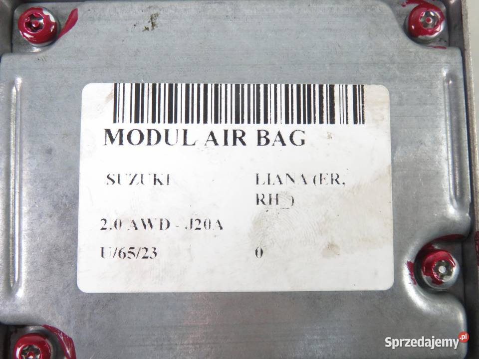 MODUŁ AIRBAG SUZUKI LIANA ER RH SEDAN 3891054G30